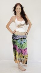 Tie Dye Tie Groovy Pants Sky Rainbow