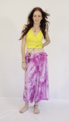 Tie Dye Tie Groovy Pants Sky