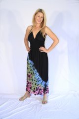 Tie-Dye Maxi Dress 'Pandora"
