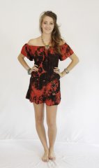 Tie Dye Mini Strap Dress Kathy