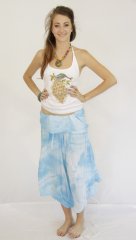 Tie Dye Tie Groovy Pants Sky Sky