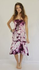 Tie Dye Layered Dress Elyse