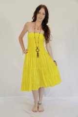 Coloured Layered Dress Kelsi